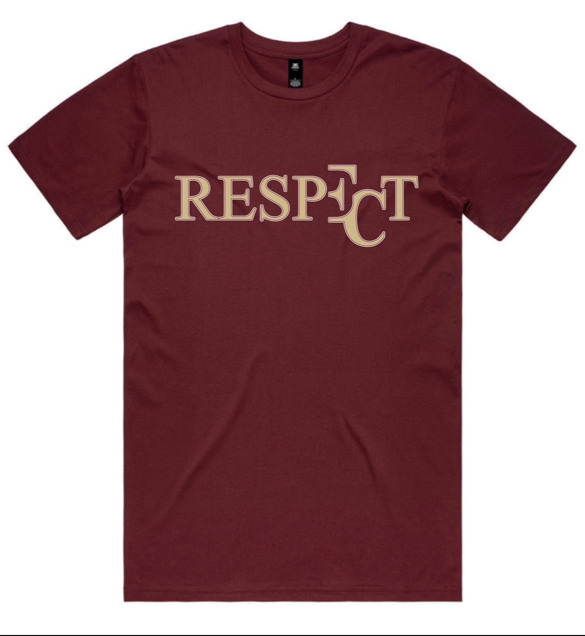 EC RESPECT GARNET & GOLD T-SHIRT