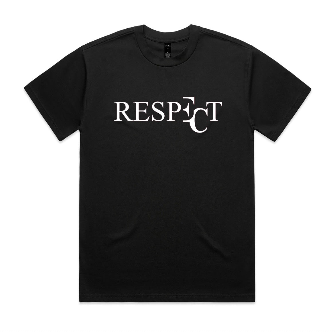 EC RESPECT BLACK AND WHITE TSHIRT