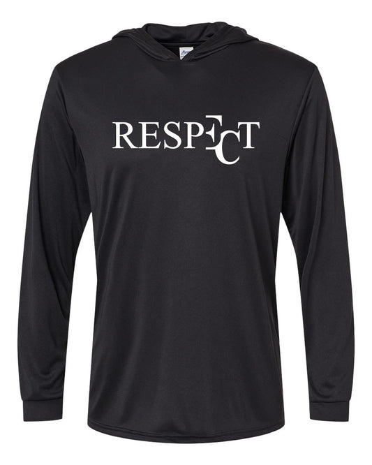 EC RESPECT  DRI FIT LONG SLEEVE  HOODIE