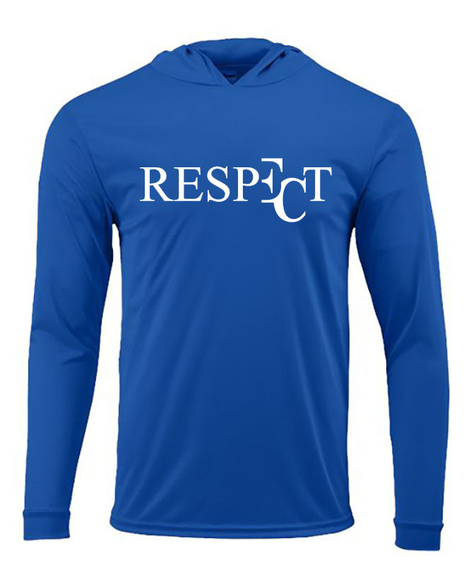 EC RESPECT  DRI FIT LONG SLEEVE  HOODIE