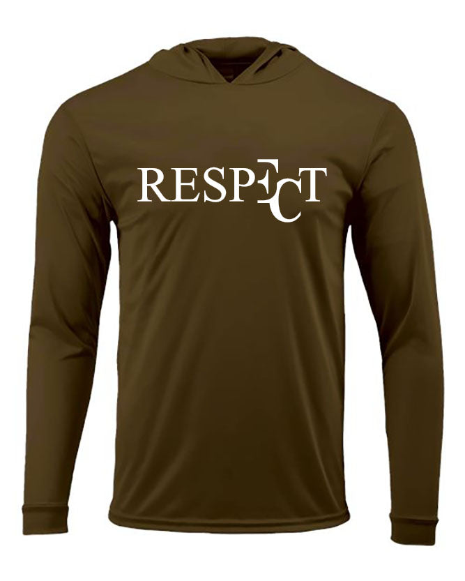 EC RESPECT  DRI FIT LONG SLEEVE  HOODIE
